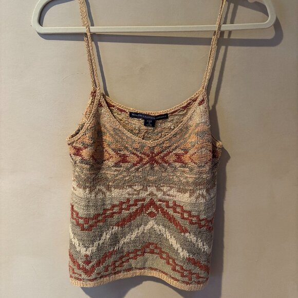 Ralph Lauren Tops - Vintage Ralph Lauren Sport Hand Knit Tank Top